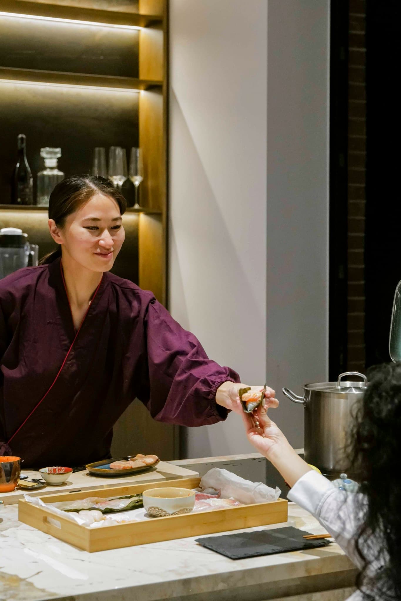 Our chef at work